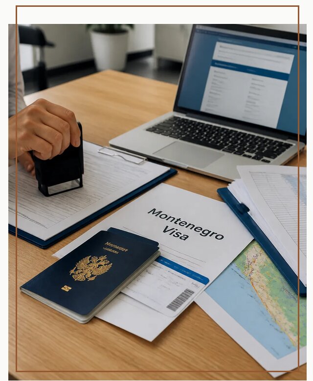 Оформление визы в Черногорию под ключ для поездки в Нерюнгри