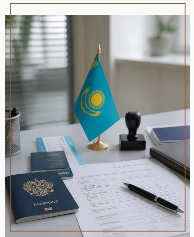 Оформление визы в Казахстан для поездки и работы в Нерюнгри